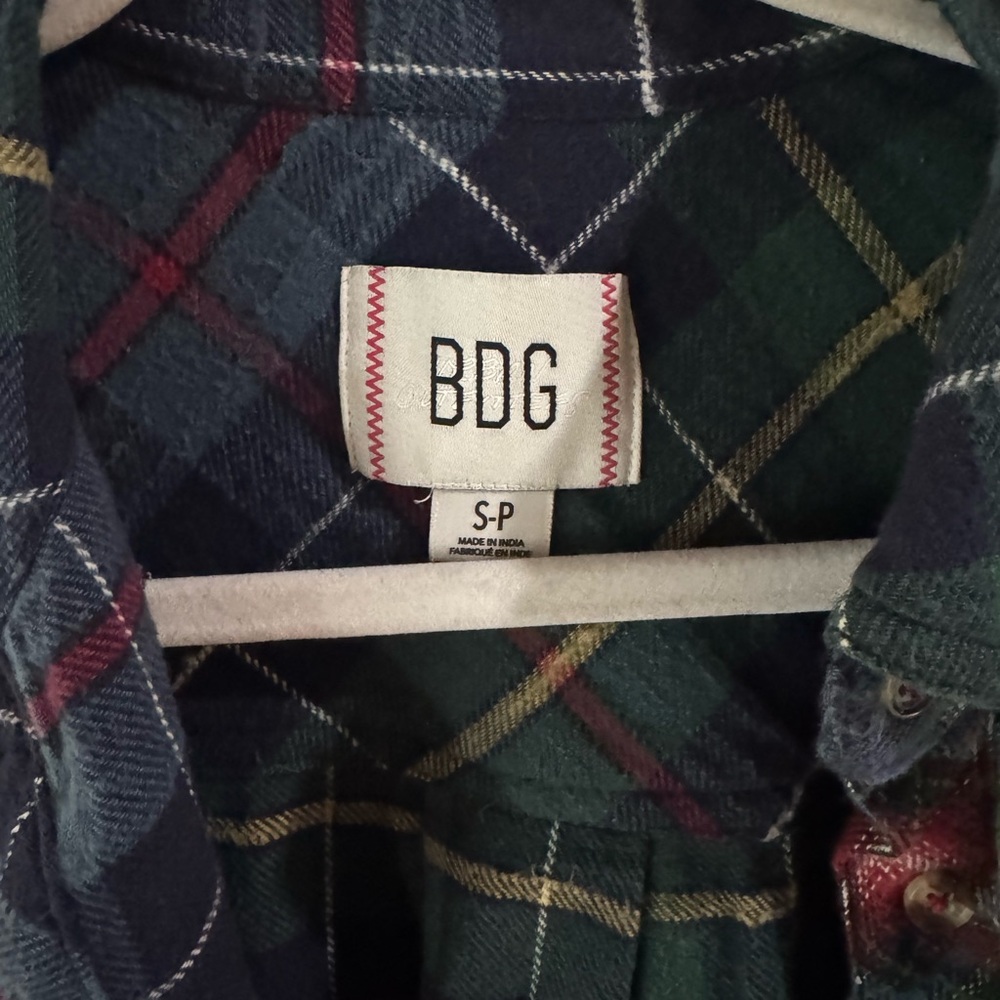 Flannel button down BDG